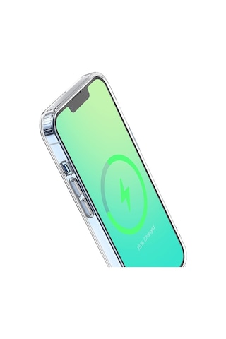 Hoco Apple Uyumlu iPhone 14 Manyetik Magsafe Silikon Kılıf