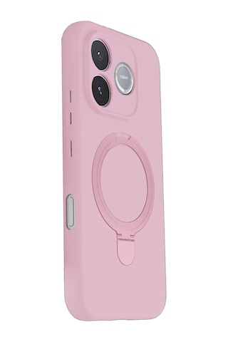Uryport Huawei Honor 600 Lite Regal Magsafe Standlı Kapak - Açık Pembe