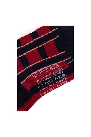 U.s. Polo Assn. Erkek Çocuk Bordo Çorap Soket 50318057-vr014 Bordo