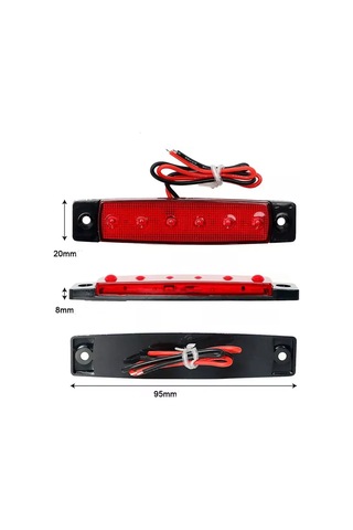 Car54 Led Yan Lambaları 12-24v 10 Adet 183406021