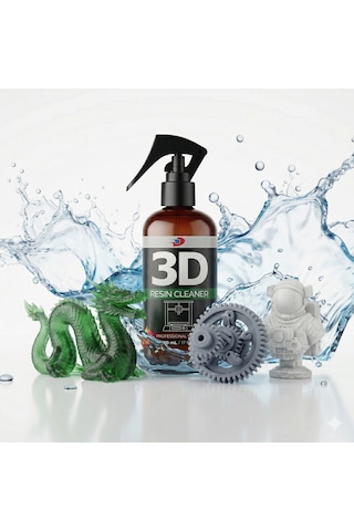 3d Reçine Temizleme Solüsyonu - 500 Ml Reçine Baskı Temizleme