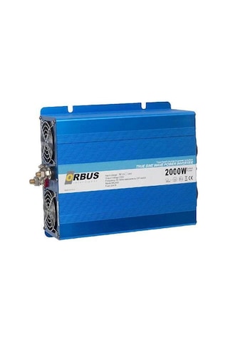 İnverter 2000w 12v Orbus Tam Sınus Intellıgent