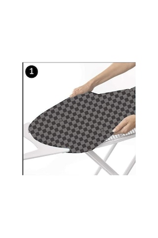 King Xxl 165x56 Cm Gri Ütü Masası Kılıfı