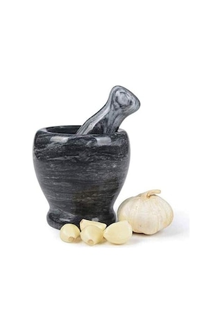 Doğal Cilalı Mermer Havan-9031984609102gk