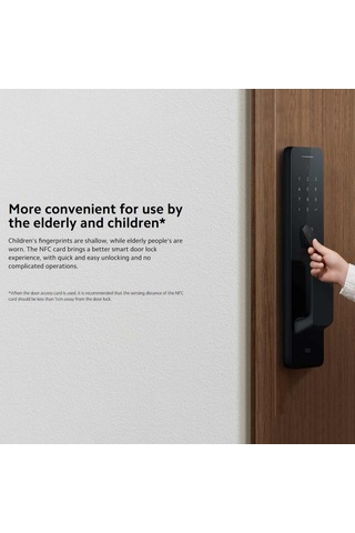 Sones Xiaomi Akıllı Kapı Kilidi Nfc Kart Global Sürümü