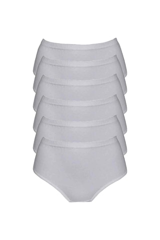 Tutku Iç Giyim Kadın Yüksek Bel Bato Külot 6'Lü Paket