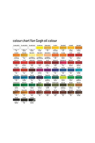 Van Gogh Yağlı Boya 40 ML Tüm Renkler!! 616 Viridian