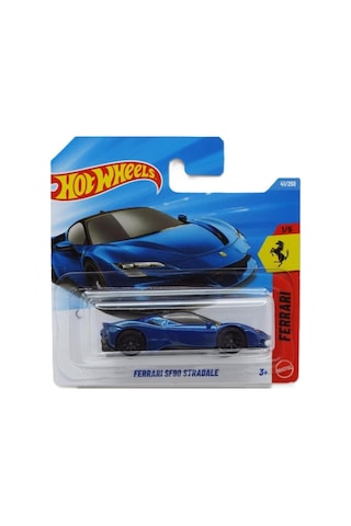 Hot Wheels Tekli Arabalar Ferrari Mavi Sf90 Stradale Jjj12 Çok Renkli