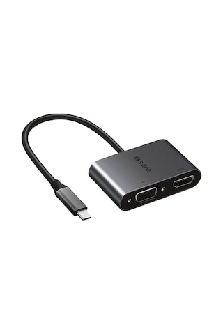 S-Link Swapp Sw-U516 Type-C To Hdmi Vga Adaptör