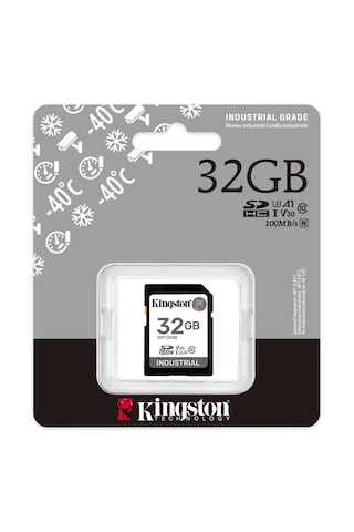 Kingston Sdıt/32gb Sdhc Industrial -40c To 85c C10