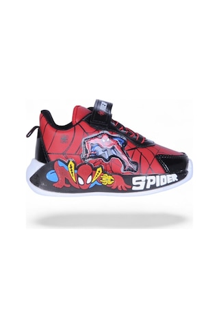 Ayakcenter 836 Spider Cırtlı Erkek Çocuk Spor Ayakkabı Kırmızı