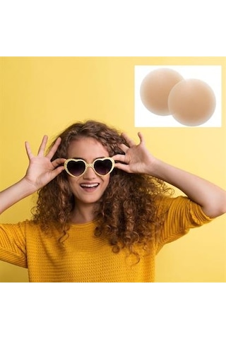 Göğüs Ucu Kapatıcı Silikon Bant Şeffaf