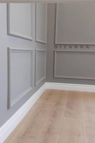 Açık Gri Boyanabilir Çıta Hazır Kesim Anka141 20,40 Metre