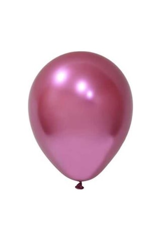 Balon Krom Parlak 12 İnc Fuşya Pk:50 Çok Renkli