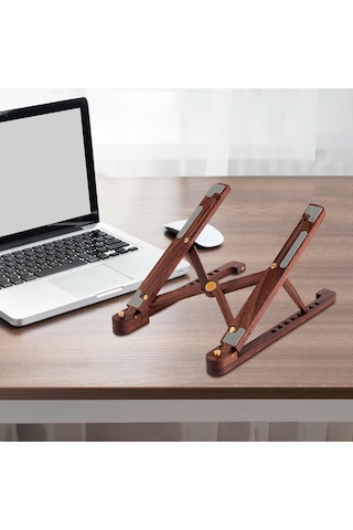 Homyl Dizüstü Bilgisayar Standı Yükseltici Koyu-kahverengi