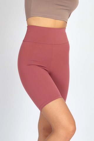 Soft&Basic Kadın Bıker Toparlayıcı Spor Tayt Bakır
