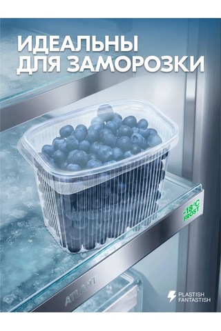 Ecopakplast Tek Kullanımlık Plastik Kapaklı Kaplar 250 Ml 50 Adet 126040407 Beyaz