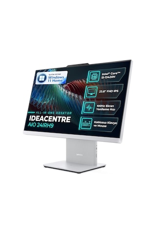 Lenovo IdeaCentre AIO 24IRH9 F0HN00SBTR-003 i5-13420H 16 GB 1 TB SSD 23.8" W11H AIO Masaüstü Bilgisayar