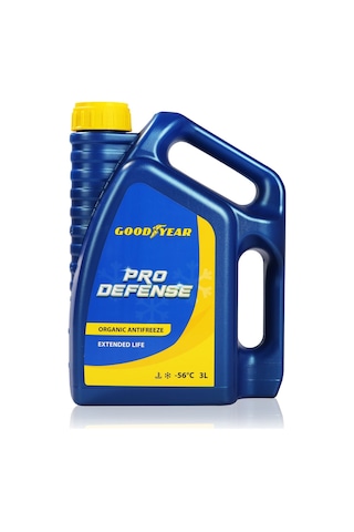 Goodyear Kırmızı Organik Antifriz ( -56°C ) 3 Litre Pro Defense