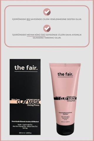 the fair. Creamy Kaolin Gözenek Temizleyici Kil Maskesi 100 ML