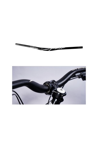 Suntek Dağ Bisikleti Yükseltici Çubuğu Ekstra Uzun Mtb Bmx Dh Siyah