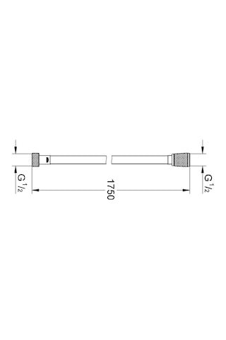 Grohe Plastik Silverfleks Duş Spiral Hortumu 175 Cm - 28388gl0