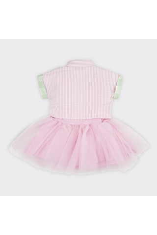 Kız Çocuk Meyve Desenli Elbise 2411gb26010-4334 001