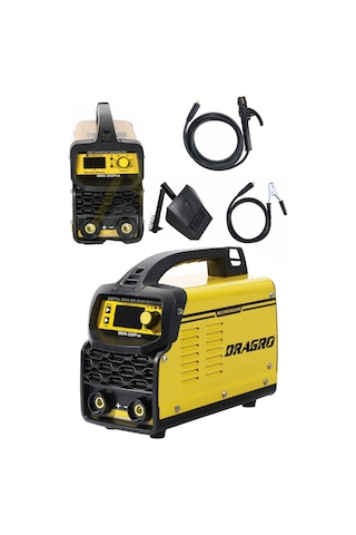 Dragro DRG-200kynk Mma Sarı 200 Amper Profesyonel Dijital Göstergeli Invertör Kaynak Makinesi