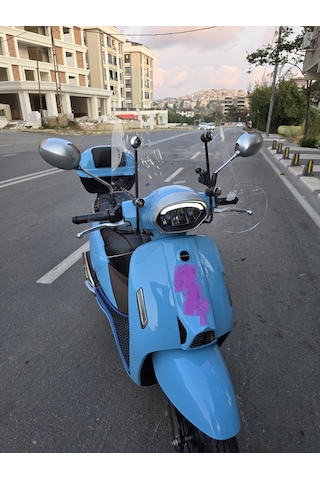 Motocam Rks Lt 50 Pro Ön Cam 2023-2026 Model 45cm Şeffaf Renkli 4mm Elcikli Aparatsız