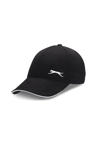 Slazenger Sılva Unisex Şapka Siyah / Beyaz Siyah - Beyaz