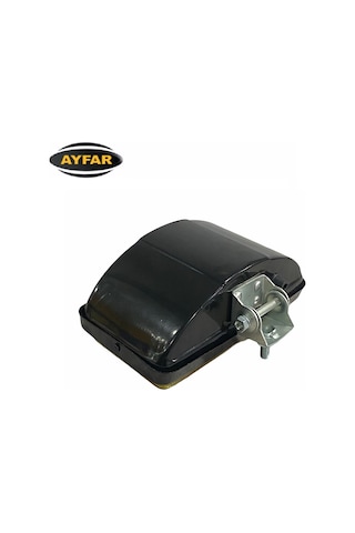 Ayfar Sis Lambası Dikdörtgen Büyük Sarı Metal (kapaksız) (223*127 N11.7952