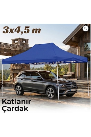 Missidea 3 4,5 Makaslı Katlanır Çardak Mavi