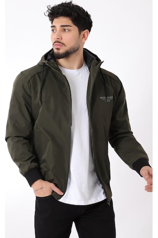 Kol ve Bel Lastikli Spor Likra Kumaş Mevsimlik Yağmurluk Pldp 2979 60288 001