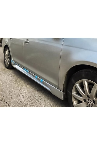Renault Megane 3 Hb Çıkıntılı Yan Marşpiyel Seti Mat Siyah Plastik 2 Adet