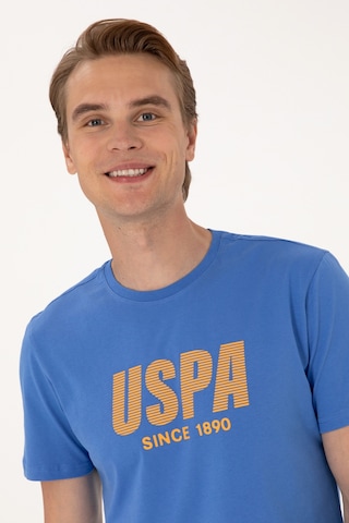 U.S. Polo Assn. Erkek Regular Fit Bisiklet Yaka İndigo Tişört 50306966-VR028