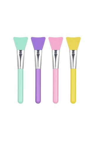 Samdoo Yeşil Silikon Maskara Fırçası - Yumuşak Uçlu, Saçsız, Deri Dostu, Ev & Seyahat Kullanıma Uygun