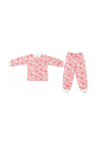 Melfa Kız Çocuk Pijama Takımı Pembe