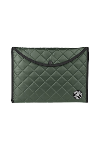Jacbag Snap Folder Soft A4-kapitone Çıtçıtlı Dosya A4 Çıtçıtlı-soft Haki Tek Renk