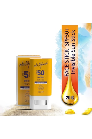 Eda Taşpınar Invisible Yüz Güneş Korucu Stick SPF50+ 20 G