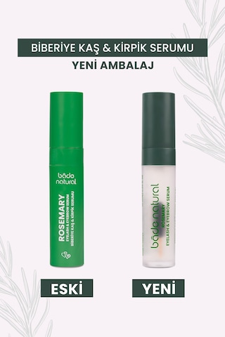 Biberiye Yağı Kaş Kirpik Bakım Serumu Besleyici Ve Güçlendirici