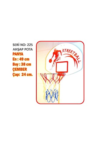 Matrax Ahşap Basket Potası