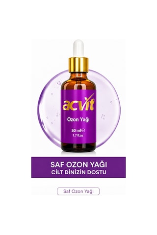 Acvit Saf Ozonlanmış Zeytinyağı 100 ML