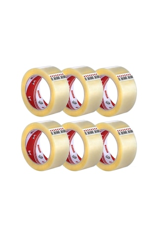 Ve-ge Koli Bandı 45X100 Şeffaf Aslan 6 Adet