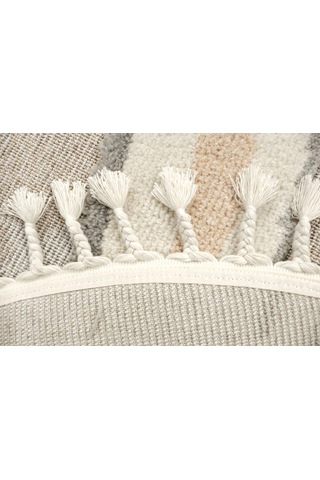 Dolce Vita Halı Kids 475 Rabbit Yuvarlak Halı Krem