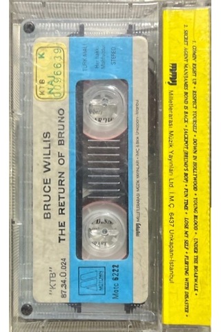 Plak Değildir Kaset Tir Bruce Willis The Return Of Bruno Kaset