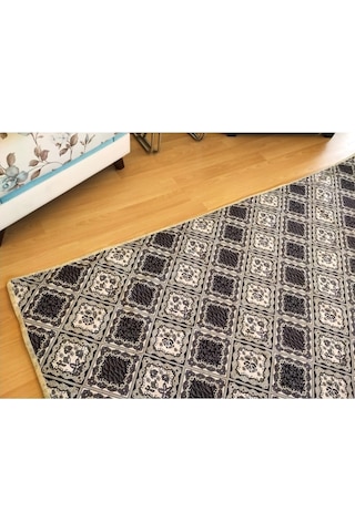 Babil Desen 4m2 Serme Halı Örtüsü Çok Renkli