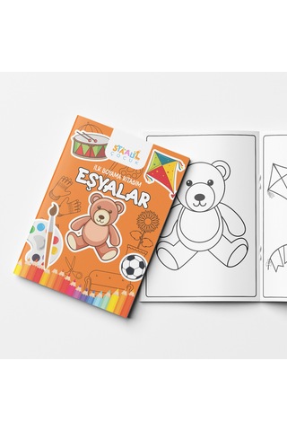 İlk Boyama Kitabım - Eşyalar