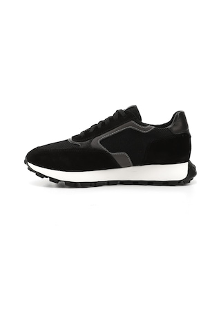 Gönderi(R) Erkek Siyah Bağcıklı Hakiki Deri Sneaker Ddma83531860 Siyah