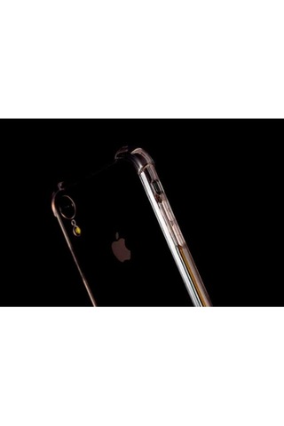 Apple Uyumlu iPhone Xr 6.1 Kılıf Zore Nitro Anti Shock Silikon Renksiz