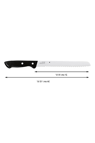 Ekmek Bıçağı, Tırtıklı Bıçak Ağzı İle 34 Cm Uzunlukta Kesim Kolaylığı Ahşap